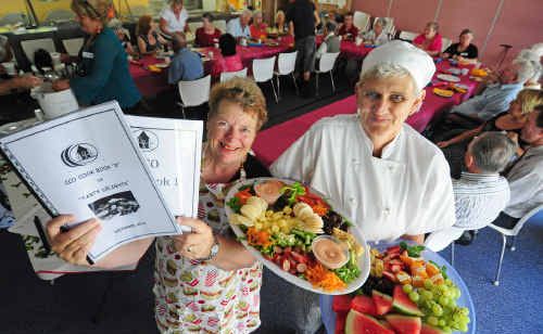Community Care Options case manager Jenny Green and chef Michelle Mathews at the Christmas party which launched the CCO Cook Book 2 of Tasty Delights. Community Care Options case manager Jenny Green and chef Michelle Mathews at the Christmas party which launched the CCO Cook Book 2 of Tasty Delights.